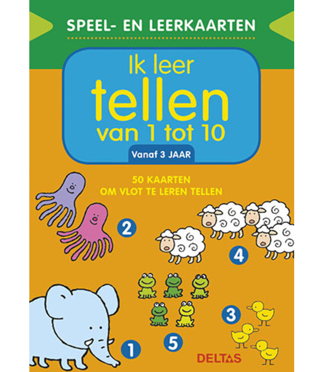 Deltas Ik leer tellen van 1 tot 10