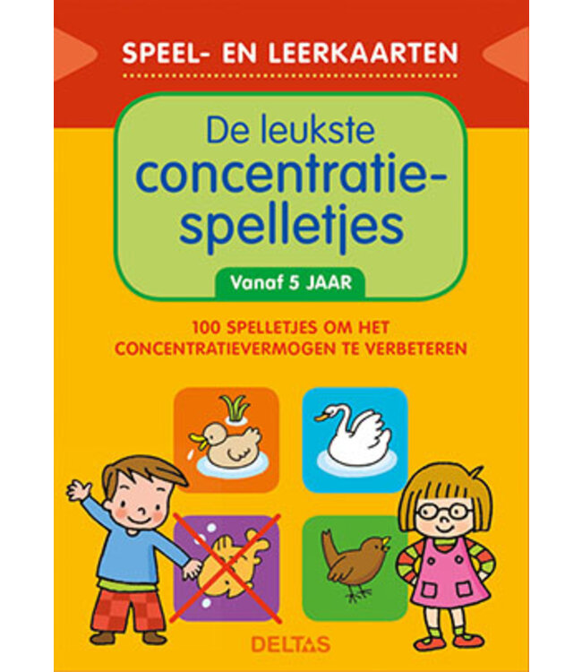 Deltas Concentratie Spelletjes 5+