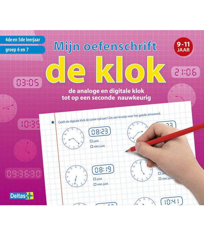 Deltas Oefenschrift De klok 9-11