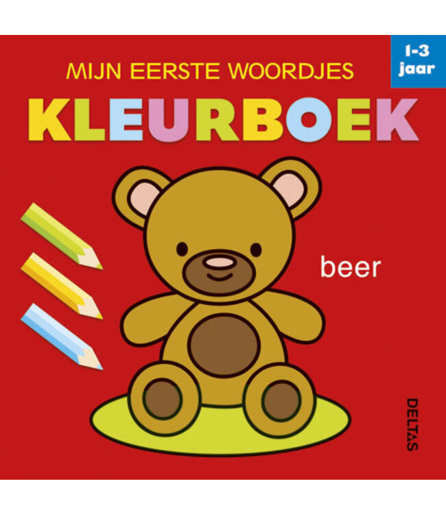 Deltas Eerste woordjes kleurboek 1-3