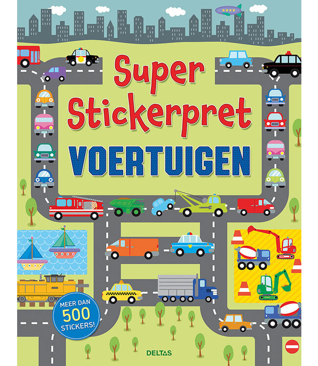 Deltas Super stickerpret Voertuigen