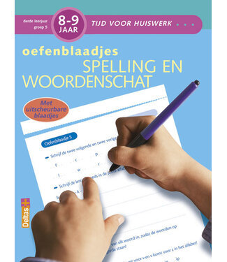 Deltas Oefenblaadjes spelling & woordenschat 8-9