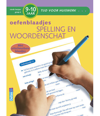 Deltas Oefenblaadjes spelling & woordenschat 9-10