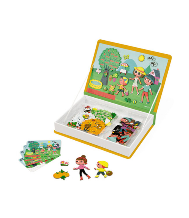 Janod Magneetboek  4 Seizoenen