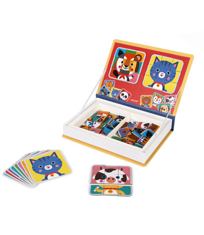 Janod Magneetboek Mix & Match