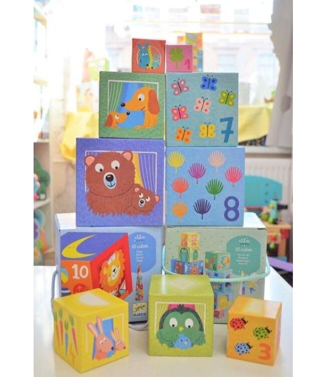 Djeco Stapeltoren Regenboog