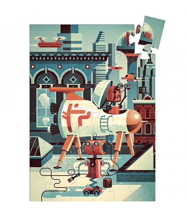 Djeco Puzzel Robot