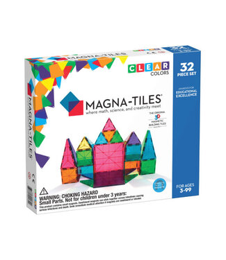 MAGNA-TILES Clear Colors 32