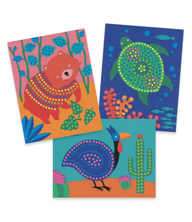 Djeco Verfset met sticks