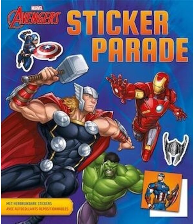 Deltas Marvel Sticker Parade