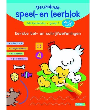 Deltas Eerste tel & schrijfspelletjes