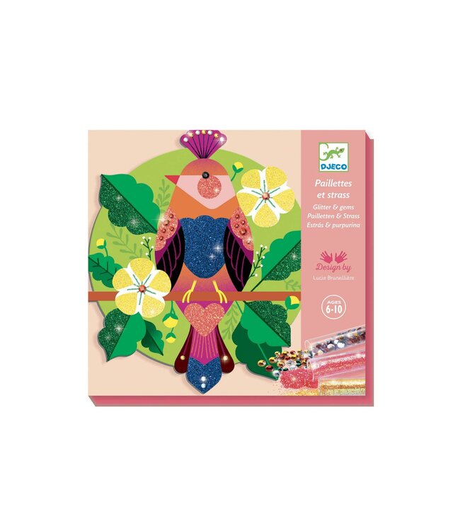 Djeco Knutselset Glitter Paradijs