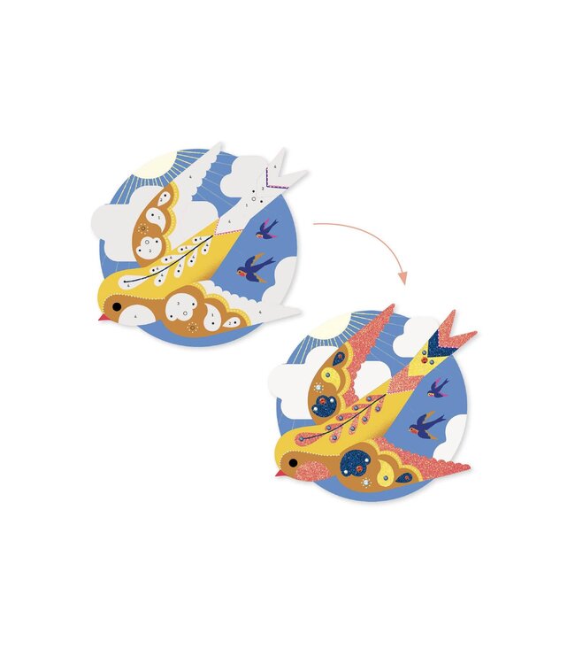 Djeco Knutselset Glitter Paradijs