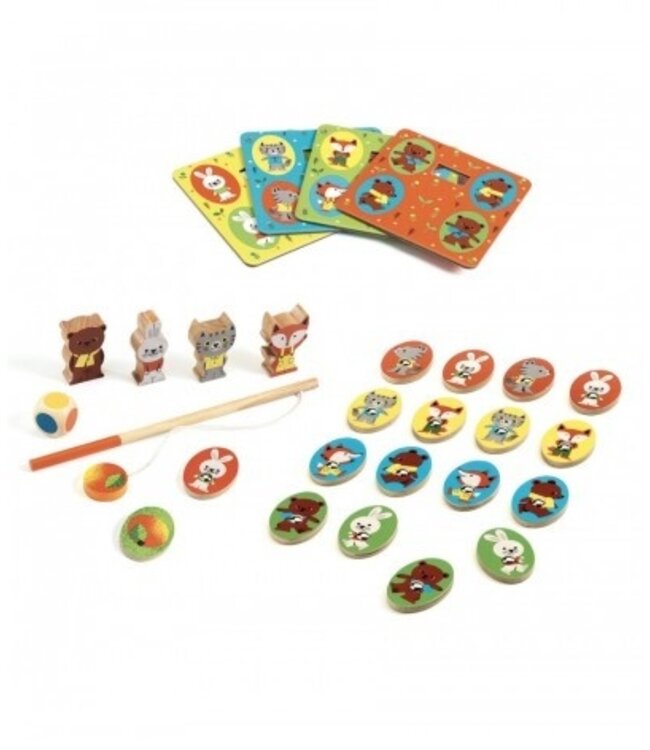 Djeco Spellendoos Ludo Wood