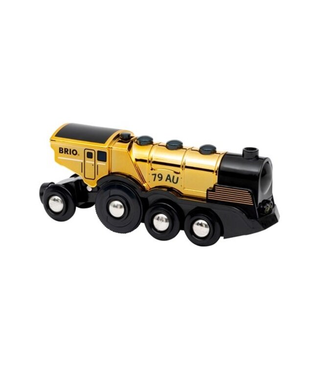 Brio Mighty Gold Action Locomotief