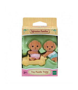 Sylvanian Families Toy Poodle Twins