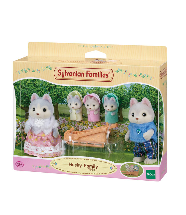 Sylvanian Families Husky Familie