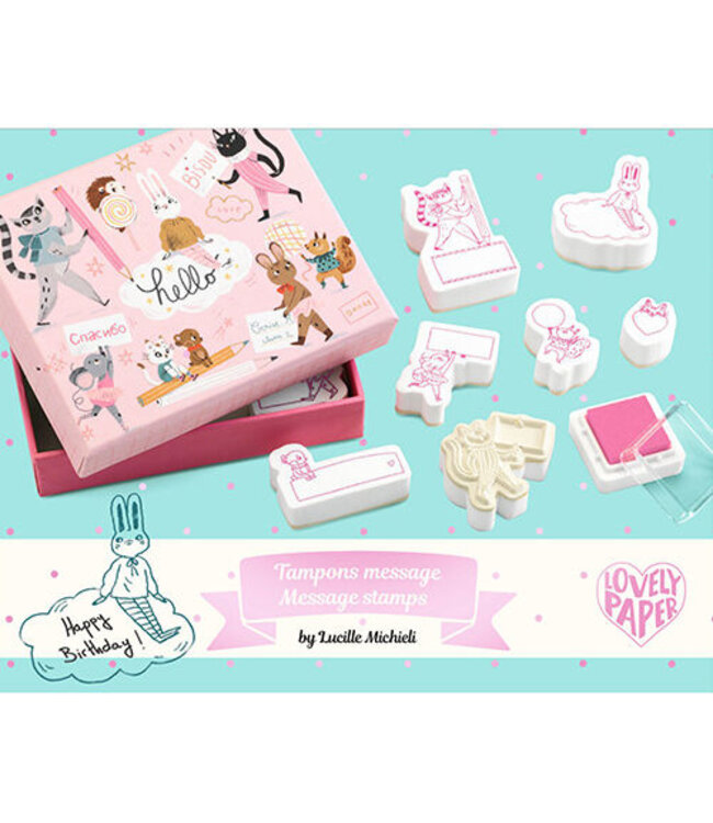 Djeco Stempelset Brieven Lucille