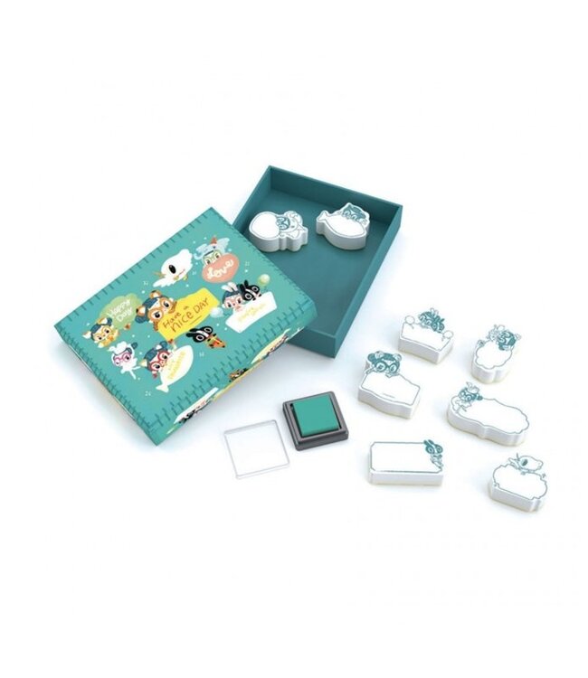 Djeco Stempelset Brieven Lam Pei