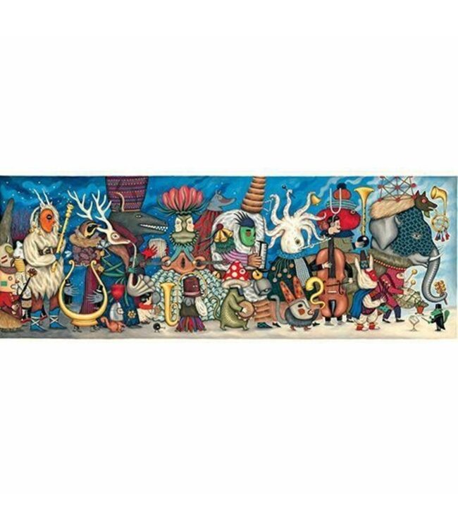 Djeco Puzzel Fantasie Orkest -500