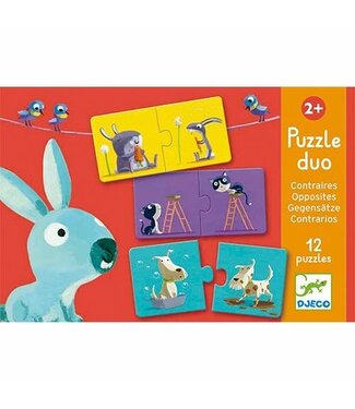 Djeco Duo-puzzel Tegenovergestelden -2