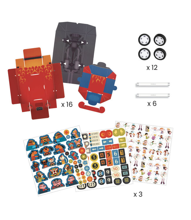 Djeco DIY Raceauto's