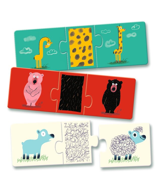 Djeco Puzzel Trio -3