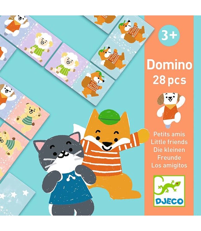 Djeco Spel Domino Petit Amis
