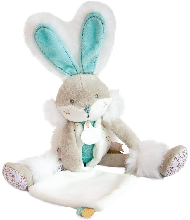 Doudou et Compagnie Sugar bunny konijn mint
