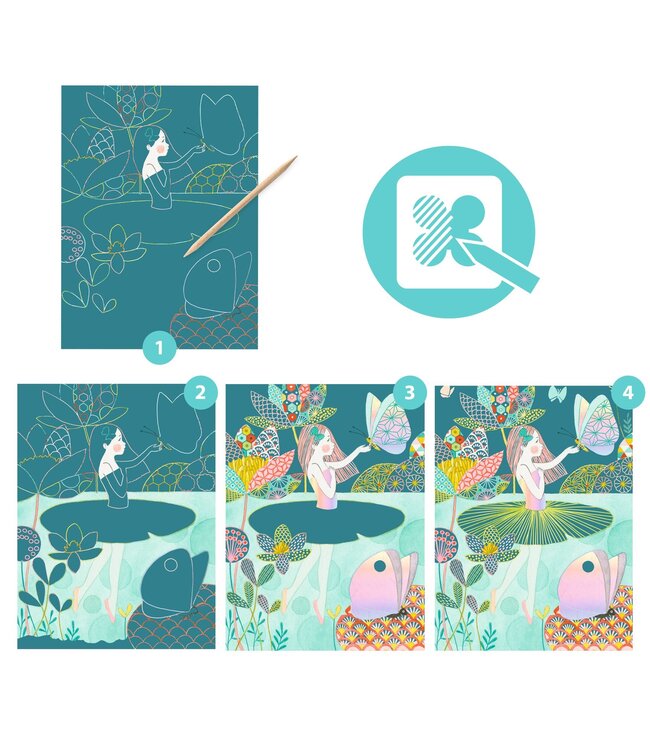 Djeco Scratch Vijver