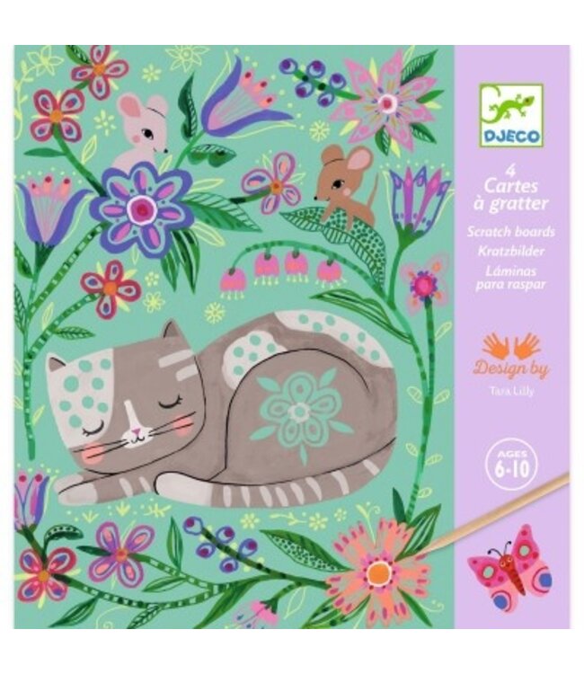 Djeco Scratch Poes