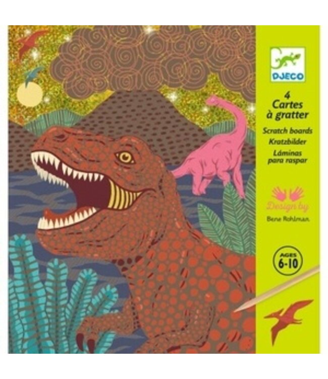 Djeco Scratch Dino
