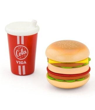 New Classic Toys Hamburger & Cola