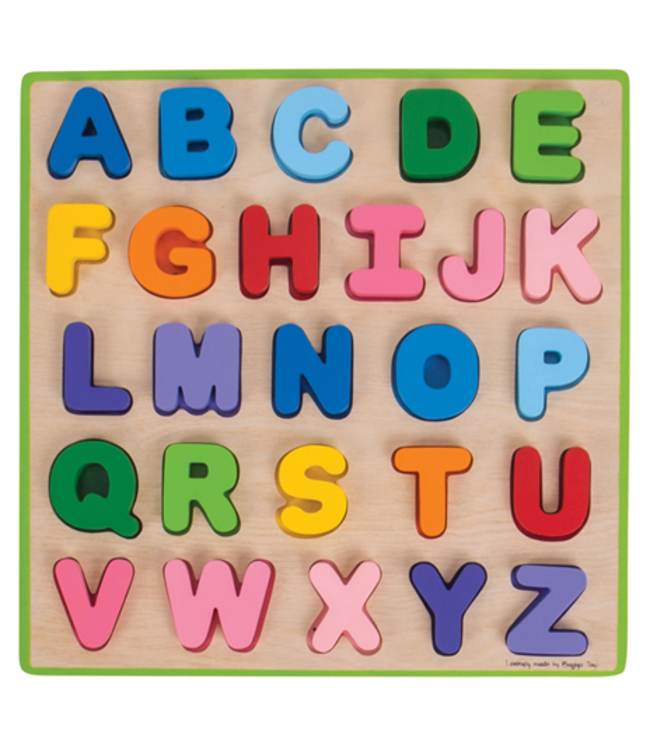 Bigjigs Puzzel Alfabet Hoofdletters