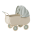 Maileg Kinderwagen Bunny Blauw