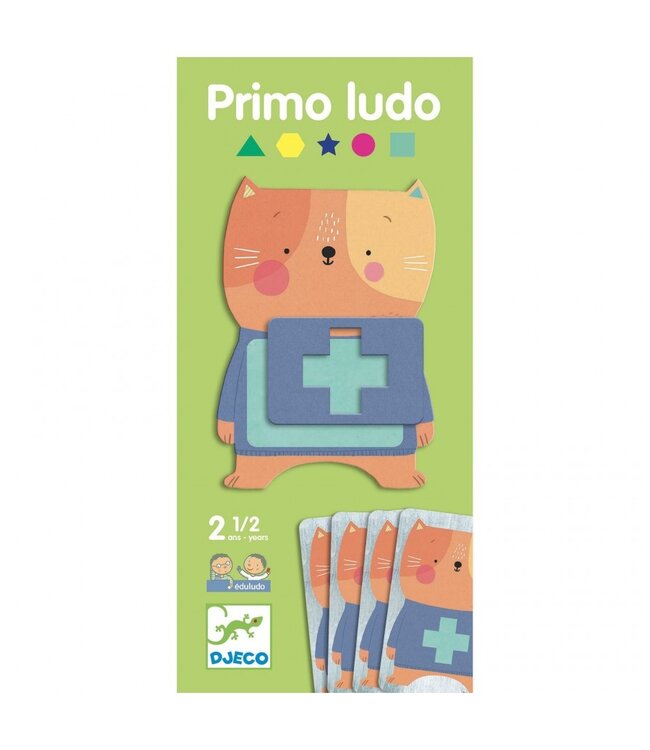 Djeco Spel Primo Ludo Vormen