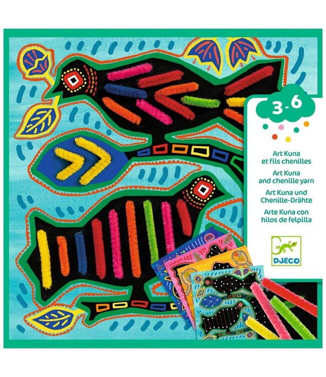 Djeco Knutselset Pijperager Vogels