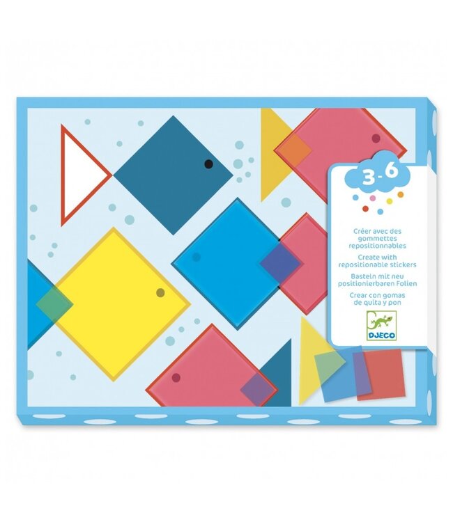 Djeco Doorzichtige Stickers