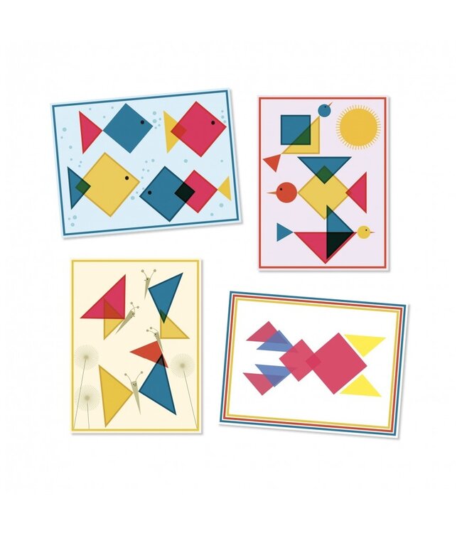 Djeco Doorzichtige Stickers