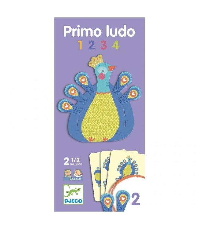 Djeco Spel Primo Ludo Nummers