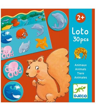 Djeco Spel Bingo Loto Dieren