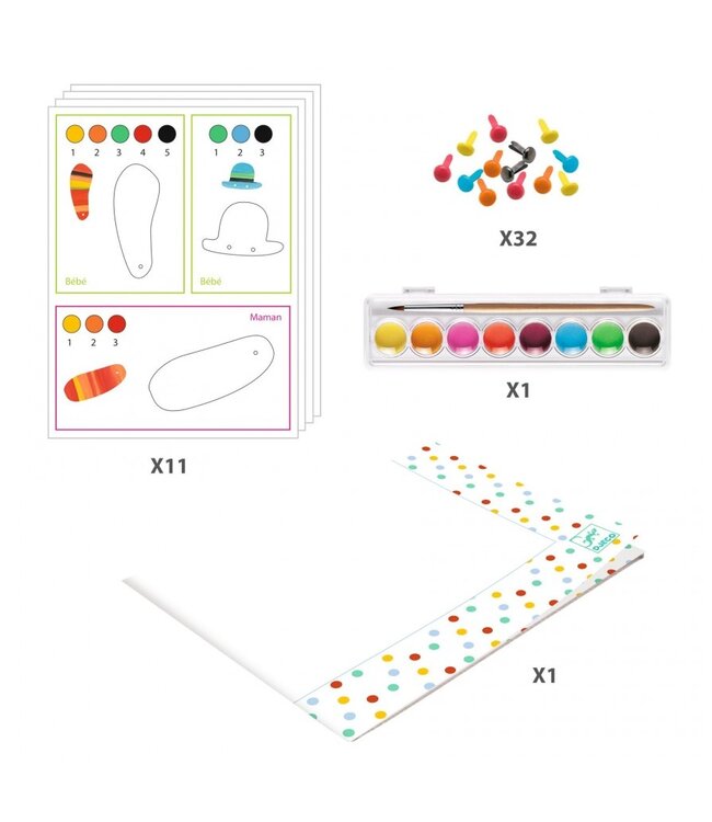 Djeco Verfdoos Dieren