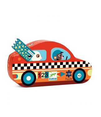 Djeco Puzzel Racewagen