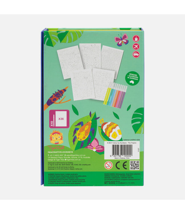 Tiger Tribe Colour Number Tropics