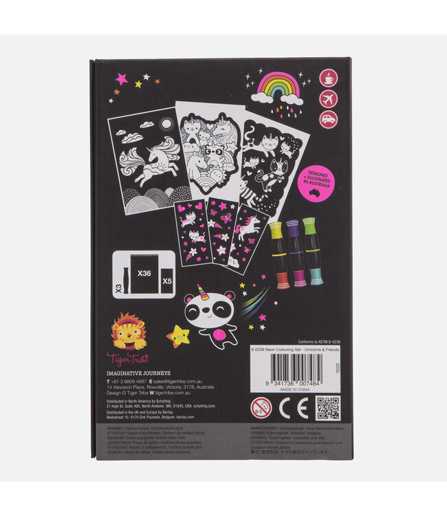 Tiger Tribe Colour Neon Unicorn