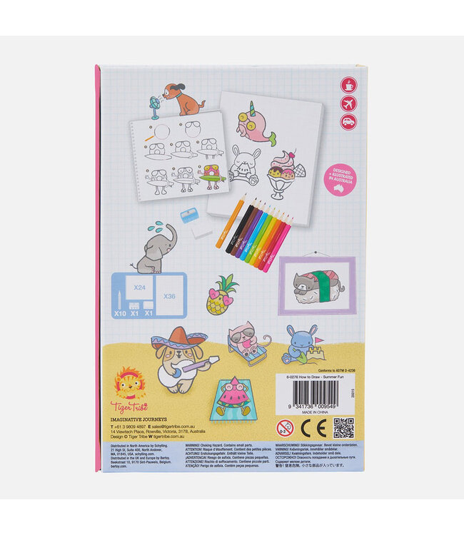 Tiger Tribe How To Draw Summer