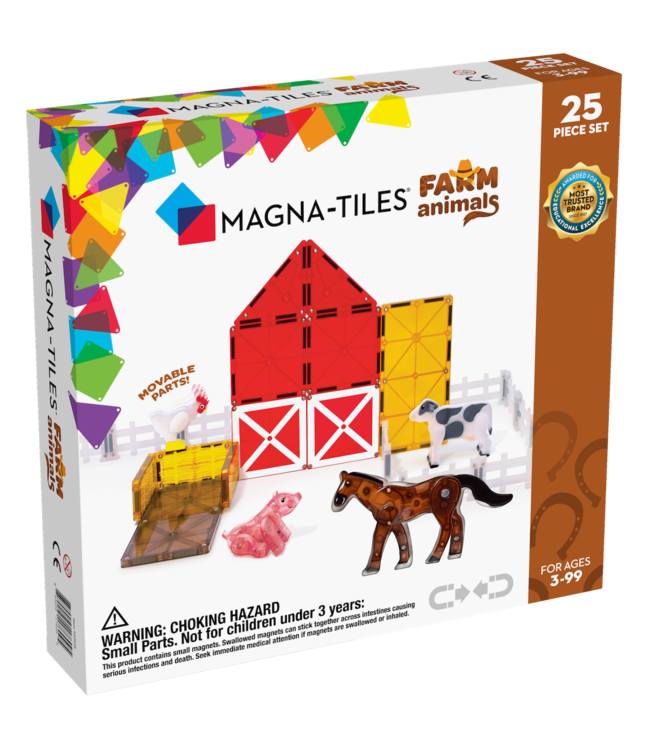 MAGNA-TILES Farm Animals 25