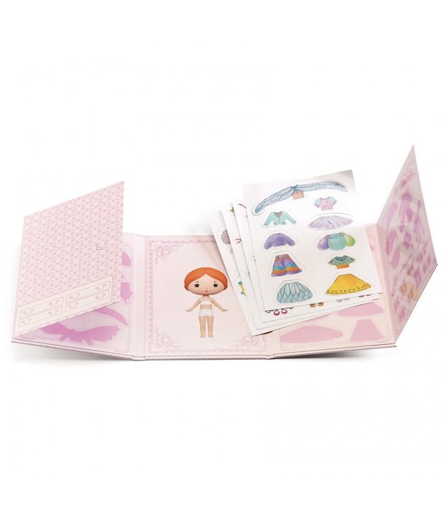 Djeco Tinyly Lilyruby Dress-up Stickers