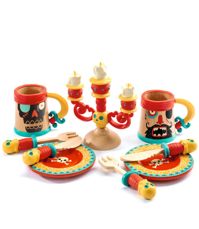 Djeco Piraten Servies