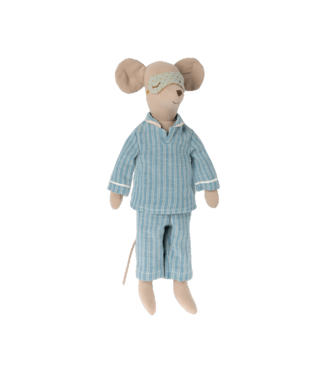 Maileg Medium Mouse Pyjama Jongen